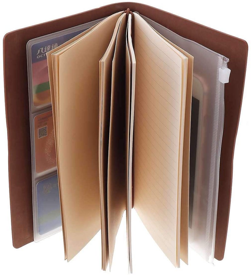 bouti1583 Grandma to Granddaughter Leather Journal - Laugh - Love - Live 7.88"x4.7"Writing Notebook - Embossed Vintage Refillable Writing Journal for Christmas,Birthdays - Image 3